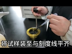 Manuale dell'apparecchiatura di ASTM D92 Cleveland Open Cup Flash Point