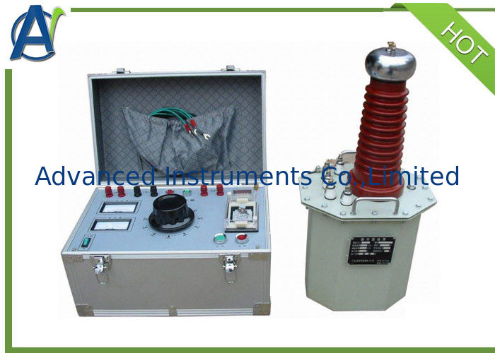 AC DC Oil Hipot Test Kit With HV Transformer Filled With Insulation Oil