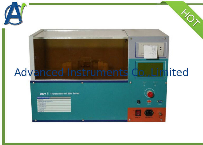 IEC 60156 100KV Transformer Oil Test Set For Insulating Liquid Testing