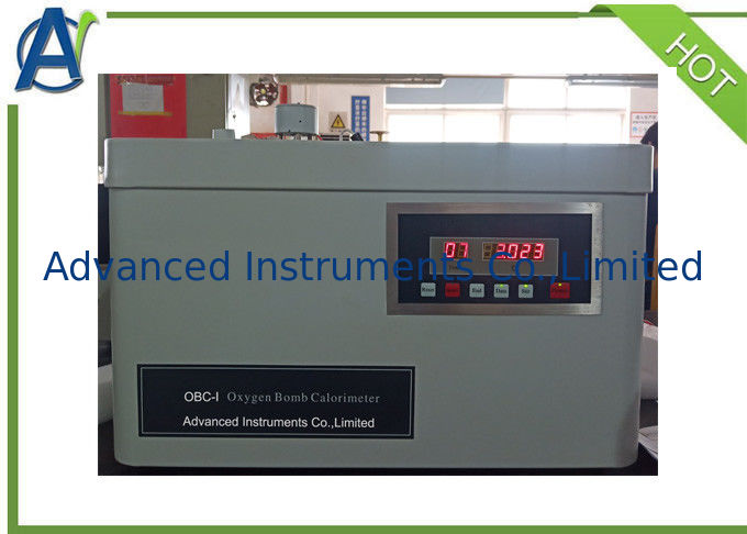 Digital Petroleum Products Oxygen Bomb Calorimeter by ASTM D240