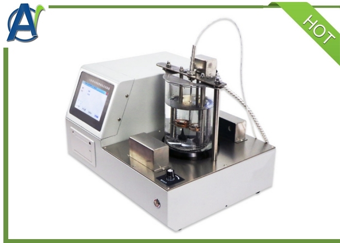 ASTM D36 Automatic Softening Point Tester with 0.1 ℃ Temperature Resolution for Bitumen Testing Using Ring-and-Ball Apparatus for Two Samples Simultaneously