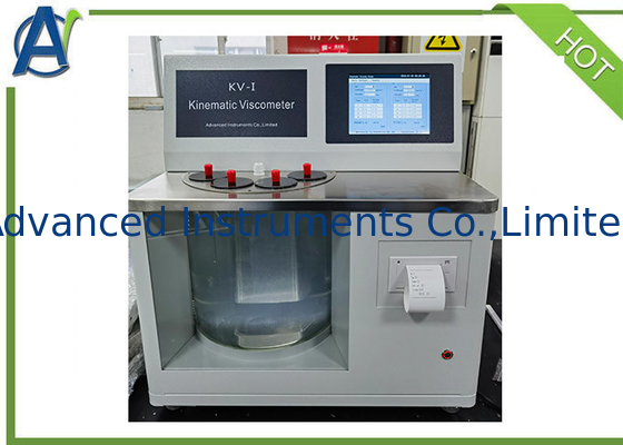 Viscosimetro cinematico automatico di ASTM D445 per le prove dell'olio di lubrificante