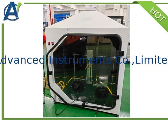 Apparecchio per test di fiamma orizzontale e verticale UL94, Apparecchio per test di combustione di materiali plastici ISO 9772