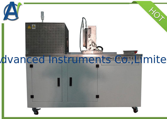 Apparecchiatura della prova di comportamento della radiazione del calore del vestiario di protezione di iso 6942