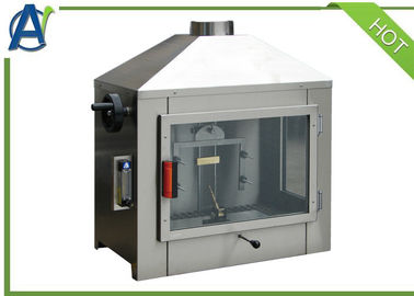 Singolo tester di fonte della fiamma di iso 11925-2 con la camera di acciaio inossidabile