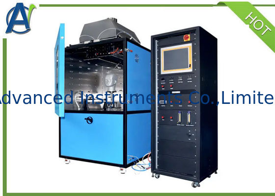 Attrezzatura di prova di combustione di resistenza al fuoco del casco del fuoco di NFPA 1971