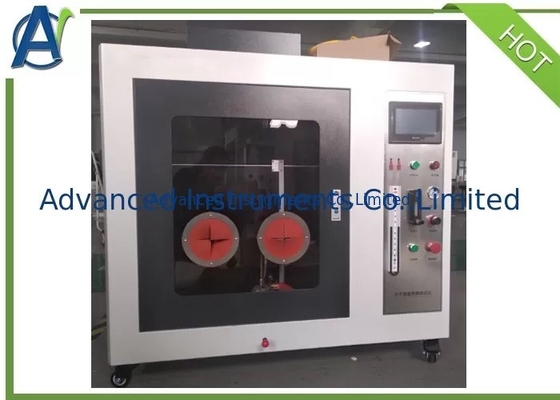 Orizzontale di iso 1210/tester verticale della fiamma per l'IEC 60707 del polimero