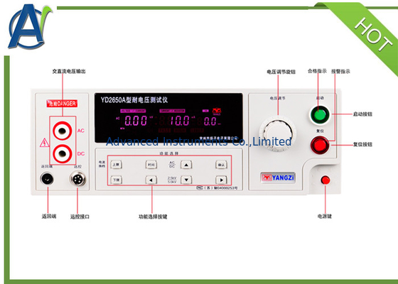 Alta tensione Kit Withstand Voltage Test Equipment della prova di CC Hipot di CA di 5KV 10KV